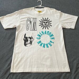White Short Sleeve Tee ChinaTown Market